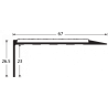 NM AS20 extérieur - Avec insert composite antidérapant