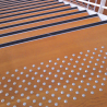 Lot de 150 clous podotactiles adhésifs ROM.PLOT