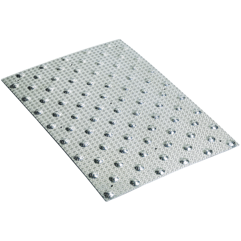 Dalle podotactile aluminium larmé DALUM à visser Dalle podotactile aluminium larmé DALUM à visser