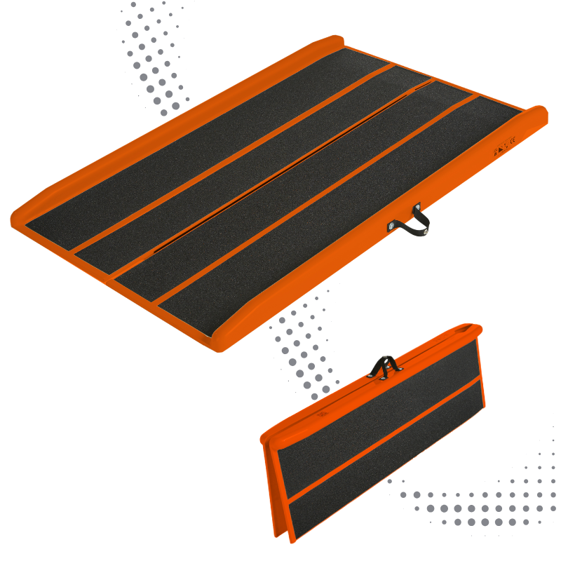 Rampes d'accès pliantes Shoppy pour PMR